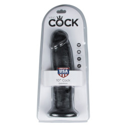 King Cock Gode king Cock 24 x 6.4cm Noir